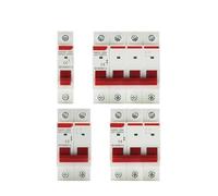 1P 2P 3P 4P 40A 63A 100A 125A Interruptor principal de cuchilla | Interruptor de aislamiento for uso industrial doméstico disyuntor AC 230 V 400 V(4p,40A)