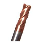 1pc 4 Flutes Rough Machining Milling Cutter HRC60 Solid Carbide Roughing End Mill 3~20mm CNC Tungsten Steel(D12x30x12Dx75L)