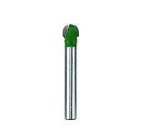 1pc 6mm Vástago Punta de bola Molino de extremo Punta redonda Cove Broca de fresado CNC Broca de enrutador de carburo sólido Herramientas-6x8mm