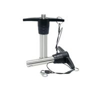 1pc de pasador de seguridad de bloqueo de bola con resorte de acero inoxidable de diámetro 6mm, pasador de liberación rápida con mango en T, pasador de localización, 6x35mm