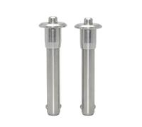1pc Pasador de bloqueo con cabeza esférica de acero inoxidable Pasador de liberación rápida, Diámetro 20mm, Longitud de sujeción 15mm