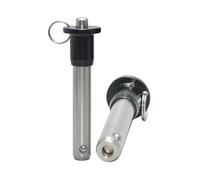 1pcs Pasador de bloqueo con cabeza esférica acero inoxidable 304 | 4 mm x 5-60 mm: adecuado for tareas de bloqueo y posicionamiento mecánico(4x50mm)