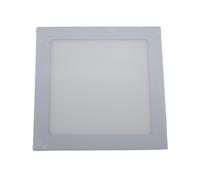 1Primer Leader Downlight LED Ultraslim Cuadrado 15W 1100lm 22.5x22.5cm 4000K Gris 25000H Primer Leader