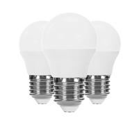 1Primer Leader Pack 3 Bombillas LED Esférica E27 6W Equi.40W 470lm 15000H Primer Leader
