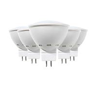 1Primer Leader Pack 5 Bombillas LED Spotlight GU5.3 6W Equi.50W 540lm 3000K 15000H Primer Leader