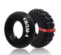 1PZ S4T-35C Neumático de repuesto 4.10/3.50-4 y Cámara de aire para rueda de carretilla de mano, carros, soplador de nieve, cortacésped, mini quad, Go Kart 47cc 49cc, carro de jardín