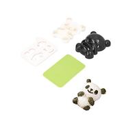 1Set Sushi Maker Mould Seaweed Cutter Bento Cute Panda Shape Sushi Mold Kitchen Rice Mould Onigiri Mold Rice Shaper Sandwich DIY Kitchen Tools for Lunch