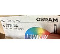 1X OSRAM LUMILUX CHIP CONTROL Tubo Base G13 58W/62 Lámpara Fluorescente Split