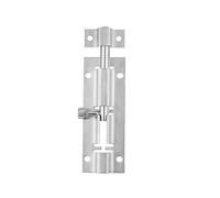 2/4/6/8/10PC cerradura de seguridad puertas acero inoxidable hebilla pestillo ventana puerta corredera gruesa pernos torre cerrojo ferretería(2PCS)