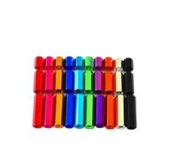 2/5 piezas M5 M6 aleación de aluminio apriete espaciador hexagonal tuerca de tornillo hembra roscado manguito apriete columna pilares tuerca de hardware(Purple,M6x5mm-5pcs)