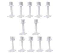 2,7 x 2,7 cm) - Asiento para inodoro con tapa bisagras tornillos Kit de reparación de ajuste fácil baño Pack de 6