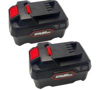 2 baterías de 5,0 Ah 5000 mAh compatibles con Parkside PSTA 20-Li A1, PSSPA 20Li F4, PSTA 20-Li A1, PPSTDA 20Li, para Park-Side XTEAM Serie, X 20 V Team Serie, Parkside 20 V, batería Pap 20 A1, B1, A3