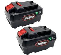 2 baterías de 5,0 Ah para Parkside 20 V batería Pap 20 A1, B1, A3 compatible con Parkside XTEAM Serie, X 20 V Team Serie PSTA 20-Li A1, PSSPA 20Li F4, PSTA 20-Li A1, PPSTDA 20Li