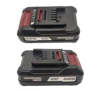 2 baterías de iones de litio de 18 V, 2,0 Ah, compatibles con Einhell 18 V Power X-Change serie con indicador LED, apto para todos los dispositivos Power X-Change