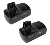 2 baterías de ni-mh de 18V / 3300mAh compatible con Metabo 631739, 631857, 631740, 625477, 625478