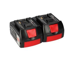2 baterías de repuesto para Bosch Professional 18 V 8,0 Ah Li-Ion 144 Wh - Larga duración - sin mantenimiento - Fiable