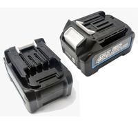 2 baterías de repuesto para Makita BL4040 40 V Max XGT 2,0 Ah Li-ion