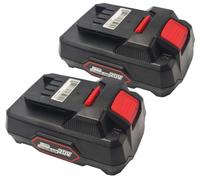 2 baterías de repuesto para Parkside 20 V batería Pap 20 B1, Pap 20 A1, Pap20 B3 | Compatible con Parkside X 20 V Team PKSA 20 Li-B2 LIDL IAN 346174