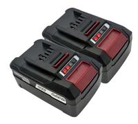 2 baterías EH1840 18 V 4,0 Ah de iones de litio compatibles con herramientas de batería Einhell 18 V Power X-Change Serie 72 Wh de alta capacidad 18650 con indicador LED de 3 niveles, sustituye a