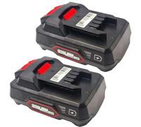 2 baterías para Parkside 20 V Pap 20 A1, B1, A3 compatible con Parkside XTEAM Serie, X 20 V Team Serie, PSTA 20-Li A1, PSSPA 20Li F4, PSTA 20-Li A1, PPSTDA 20Li