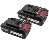 2 baterías Twinpack PXC de repuesto para Einhell Power X-Change, Li-Ion, aptas para todos los dispositivos PXC