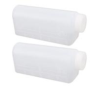 2 botellas de mezcla de combustible de aceite de 2 tiempos de 600 ml, botella profesional de mezcla de aceite con capacidad de 600 ml para máquina de trabajo de motosierra