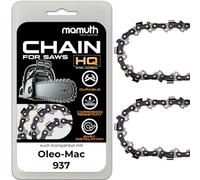 2 cadenas de motosierra 40 cm 1,5 mm 0,325" 66 TG para Oleo-Mac 937
