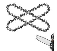 2 cadenas de sierra de 20 cm 3/8 pulgadas 1,1 mm 33 TG compatibles con | Cadena de repuesto, compatible con Einhell Fortexxa 18/20 TH, Ryobi, Worx y otros