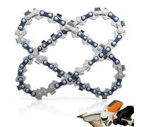 2 cadenas de sierra para motosierra Stihl GTA 26, cadena de 1/4" 1,1 mm 28 TG para riel de 10 cm, compatible con cadena Stihl GTA 26 367000000028, accesorios prácticos