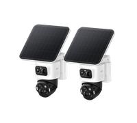 2 Cam kit de eufy SoloCam S4｜Cámara Triple-Lente 4K con Seguimiento IA 360°