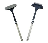 2 Cepillo Limpia Mosquiteras 2 en 1 Herramienta para Limpiar Las Mosquitera | 46×16cm Extensible en Doble Uso Seco Húmedo Ventana Herramienta para Hogar Baño Vehículo