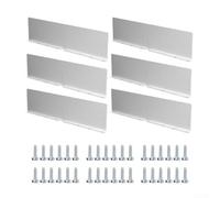 2 conectores de transición de aluminio de cobre para GTL-16 y GTL-25, accesorios de bloque de terminales con alta resistencia para uso eléctrico industrial (6 piezas)