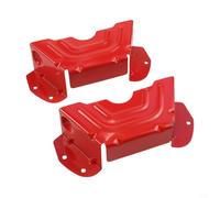 2 cubiertas para cinturón de cubierta 783-06424A protector de polea de husillo para cortacésped de 42 46 pulgadas para troy, para artesanos, metal rojo