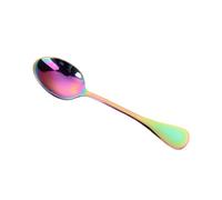 2 cucharas de condimento de acero inoxidable 304 para el hogar, exquisita personalidad, mini -304 cuchara colorida para condimentos