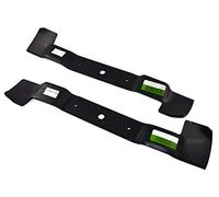 2 Cuchillas de 52,4 cm (Derecha + Izquierda) para Tractor cortacésped AL-KO 102 (40") T 102 HD, T 1000, T 1500, T 2000 H - 521208, 521207/663521208, 663521207