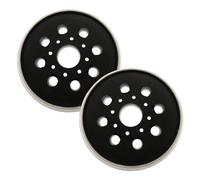 2 discos de lijado de 125 mm con velcro para Bosch, placa abrasiva de 125 mm con velcro para Bos-ch PEX 220 A, GEX 125-1 AE, PEX 220 AE, Skil 7402/7490