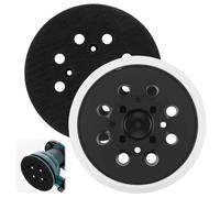2 Discos Plato De Lijado De 125mm, 8 Orificios Placa Profesionales Almohadilla De Lijado De Repuesto Plato Lijador Fino Compatible Con Lijadora Excéntrica Bosch Pex 300 Ae Y Pex 400 Ae