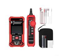2 en 1 Network Cable Tester & True para multímetro rms Kit 2 en 1 | Combina funciones de rastreo y multímetro para tareas eléctricas y de red