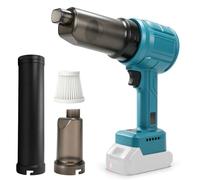 2 en 1 Soplador de Hojas Inalámbrico y Aspirador de Hojas | Compatible con Makita 18V Batería, Motor sin escobillas de 35000 RPM, Indicador Carga del Soplador Succión, 4 Niveles