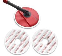 2 escobas limpiadoras de suelo de microfibra lavables y reutilizables para escoba fregona fregona fregona para fregona giratoria de repuesto para limpiar los suelos Serpillere para Vileda