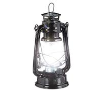 2 Faroles LED, Lámpara Vintage Decorativa, A pilas, Linterna Eléctrica Retro, Negro
