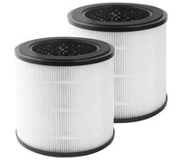 2 Filtro de Repuesto, Purificador de aire con filtro HEPA, Para Philips purificador de aire serie 800 AC0830/30 AC0820/10 AC0820/10 AC0819/10, Para purificador de aire FY0194/ 30 y FY0293/30(Carbón).