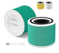 2 filtros Core 300S, filtro de toxina de repuesto para LEVOIT Core 300/300S/300-RF, con filtro HEPA H13 y filtro de carbón activo, elimina hasta un 99,98% de humo y gases de escape