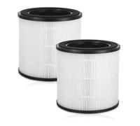 2 filtros de repuesto HEPA y un juego de filtros de carbón activado, compatibles con los purificadores de aire Philips de la serie 800, con los números de pieza FY0194/30 y FY0293/30. Adecuados para l