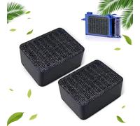 2 filtros de carbón activo, compatibles con Geberit DuoFresh, filtro de repuesto ideal, filtro Fresh Air para eliminar olores desagradables