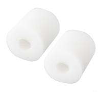 2 filtros de esponja reutilizables para equipos de piscina Intex tipo H, cartucho de espuma lavable de 102 x 93 mm, fácil de limpiar (blanco)