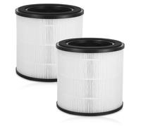 2 filtros de repuesto HEPA y un juego de filtros de carbón activado, compatibles con los purificadores de aire Philips de la serie 800, con los números de pieza FY0194/30 y FY0293/30. Adecuados para l