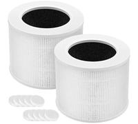 2 Filtros HEPA para Levoit Core Mini Core Mini-RF | getalong · no OEM · 3-en-1 · H13 True HEPA · Carbón activo · Core Mini-RF
