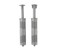 2 filtros minerales plateados para cartucho de iones de spa para mantenimiento, fórmula potente que elimina aceites y minerales de grasa, zeolita, anión, zinc para medios, reduce la irritación de la