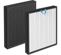 2 filtros Vital 100S, filtro de repuesto para purificador de aire LEVOIT, HEPA 3 en 1, filtro de carbón activo de alta eficiencia y prefiltro